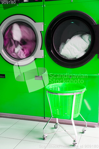 Image of laundrette