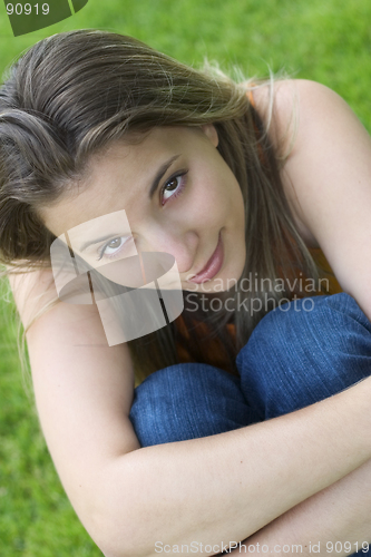 Image of Cute Teen Girl