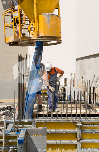 Image of construction workers