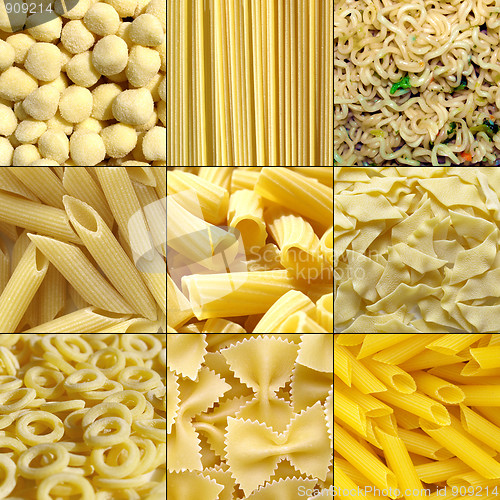 Image of Pasta collage