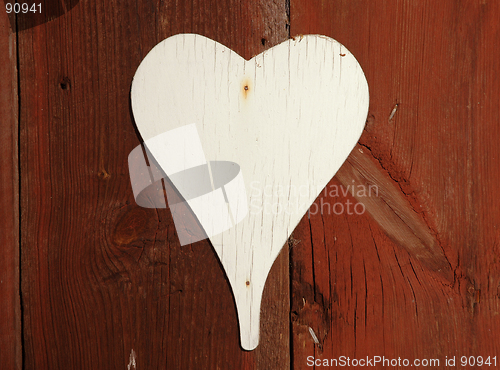 Image of Wooden heart
