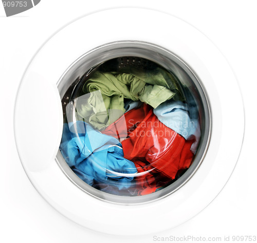 Image of Clothes in laundry