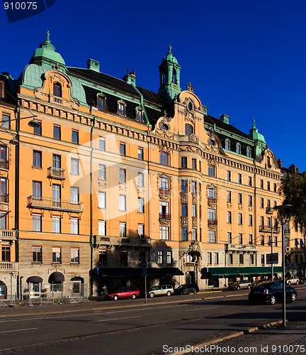 Image of Old building on Strandvagen in Ostermalm