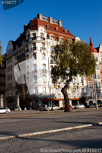 Image of Old building on Strandvagen in Ostermalm