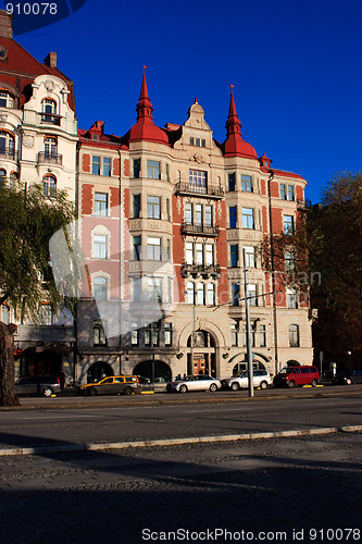 Image of Old building on Strandvagen in Ostermalm