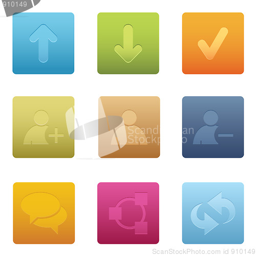 Image of Suqare Chat Icons