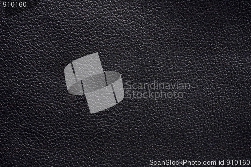 Image of Black leather texture background 