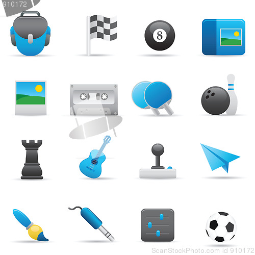 Image of Entertainment Icons | Indigo Series 02