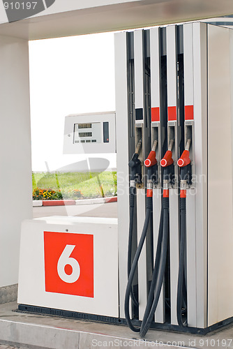 Image of Petrol pumps