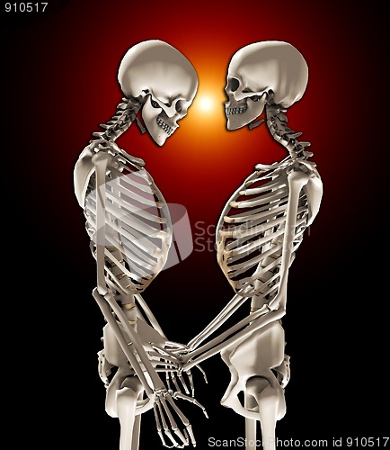 Image of Skeletons In Love