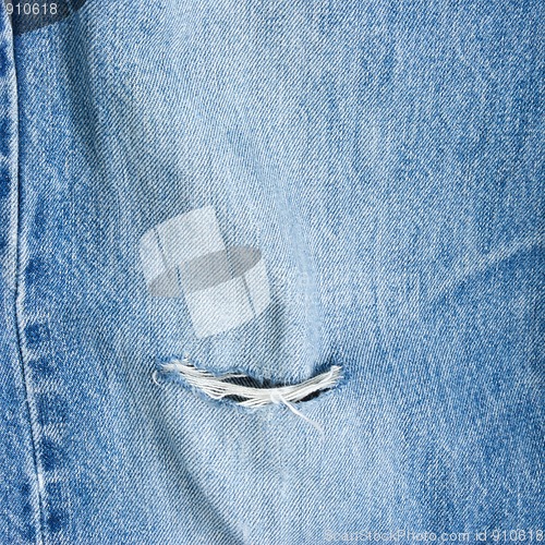 Image of jeans with hole