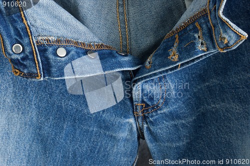 Image of open jeans