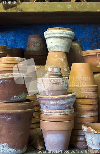 Image of Stacks of Pots