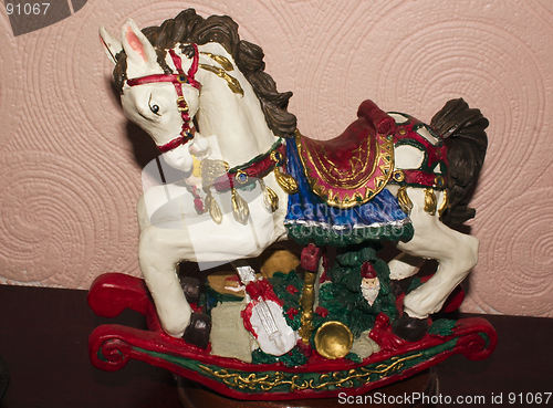 Image of rocking horse decoration