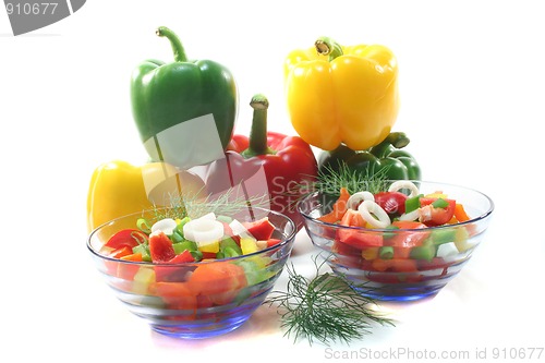 Image of Bell pepper salad