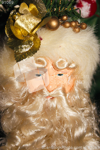 Image of santas face decoration