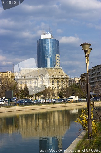 Image of Bucharest - view over Dambovita river