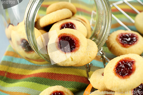 Image of Jam Biscuits