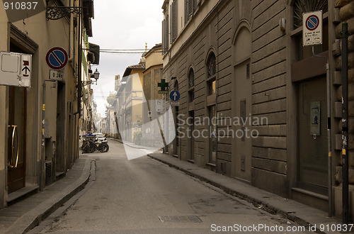 Image of Narrow Street in an Italian Town