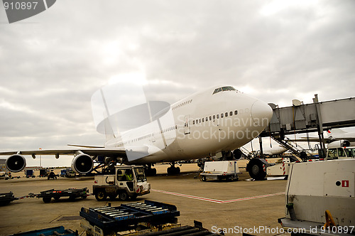 Image of Plane in airport