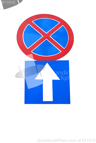 Image of road sign