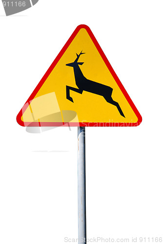 Image of wild animals sign