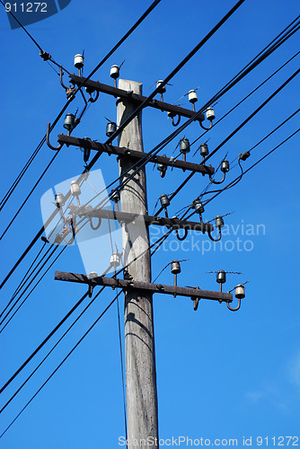 Image of high voltage power line