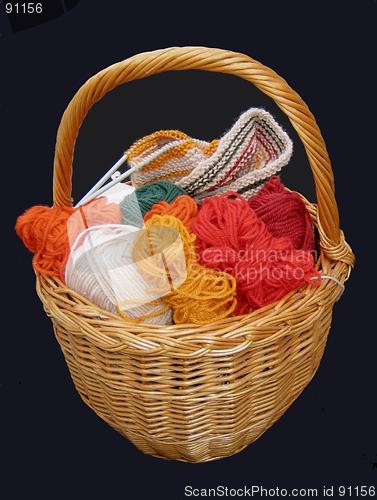 Image of Knitting basket