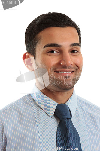 Image of Smiling Businessman