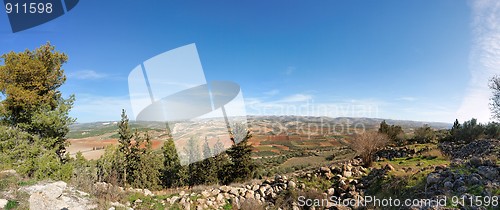 Image of Mediterranean landscape panorama