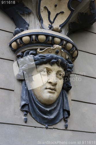 Image of Ornament on the city hall in Sighisoara