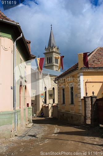 Image of A view of Sighisoara