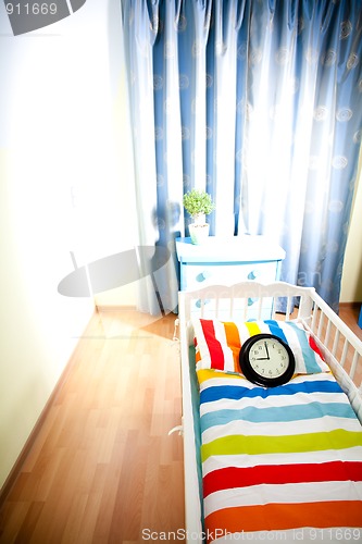 Image of nursery room await born of child