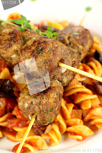 Image of Skewers And Pasta