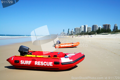 Image of Surf Rescue Boats Gold Coast Australia
