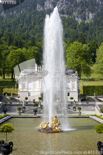 Image of castle linderhof