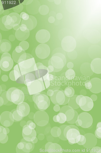 Image of Green light abstract background