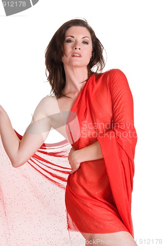 Image of Red drape