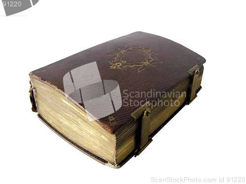 Image of Ancient book isolated