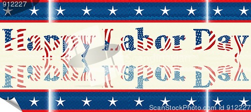 Image of Labor Day sticker