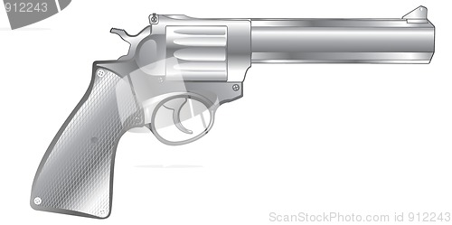 Image of silver gun