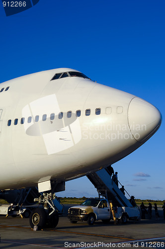 Image of Plane in airport