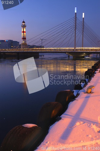 Image of Bridge Over Snowy Harbour