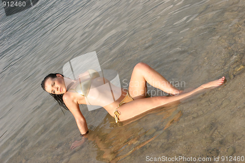 Image of Girl in a bikini.