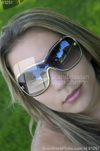 Image of Glasses Woman