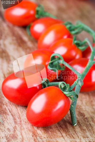 Image of tomatoes bunch