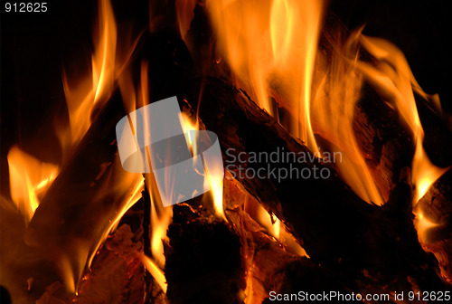 Image of fire flames