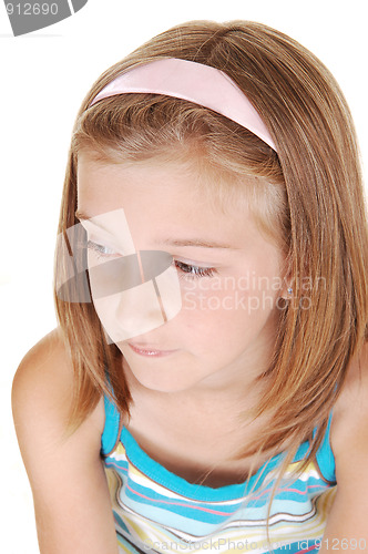 Image of Pretty blond girl.