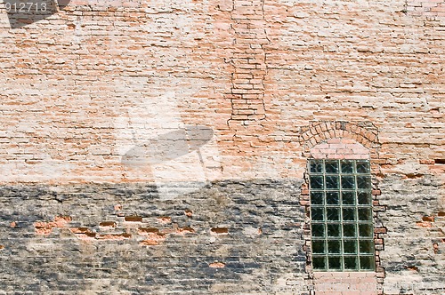 Image of Brick and glass