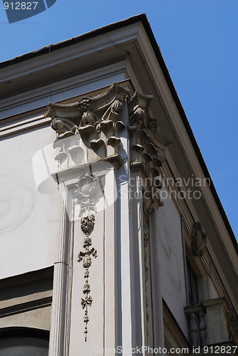 Image of old house on the Main Square in Cracow